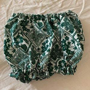 Cropped Muumuu Tube Top